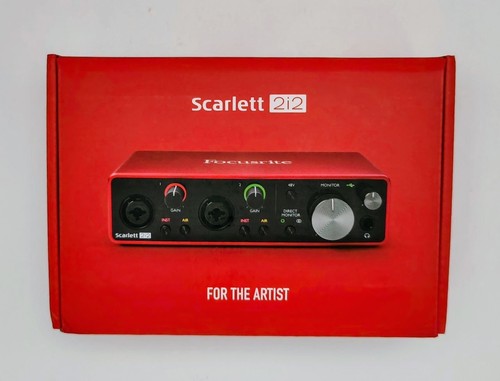 Focusrite scarlett 2i2 - focusrite, 3a