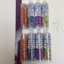 Lotto di perline Miyuki Delica