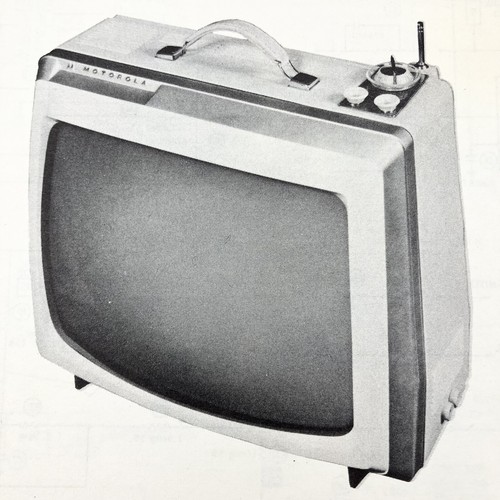 1962 motorola y19p7 2 - motorola, tv