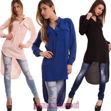 Maglia donna lunga - , velata