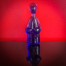 statuetta in vetro di murano