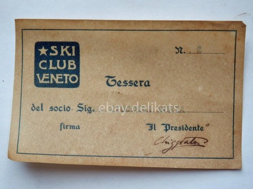 Ski club veneto vecchia - ski,