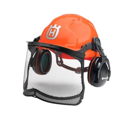 Casco elmetto forestale