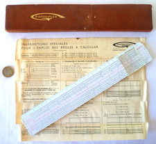 ANCIENNE RÈGLE À CALCUL