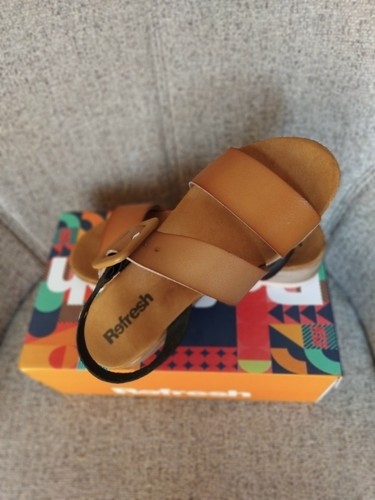 Sandali donna refresh camel - donna, 37