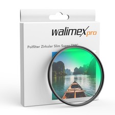 Walimex pro Filtro polarizzatore circolare Slim Super DMC 58 mm CPL Fotografia