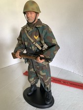 Soldatino italiano 1/6 WW2 con mimetica italiana e Beretta SMG. Figurina Personalizzata.GUARDA