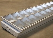 Plafoniera 2x36W Sylvania Sylpack 2 per cartongesso o da incasso. Nuova