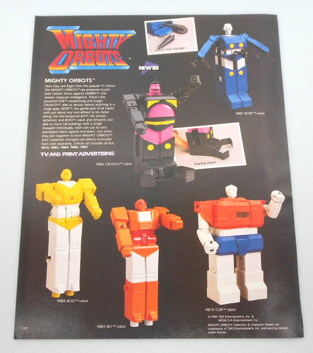 Action figure mighty orbots - figure,