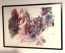 QUADRO STAMPA D'AUTORE SU