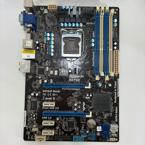 Scheda madre asrock h67de - madre,