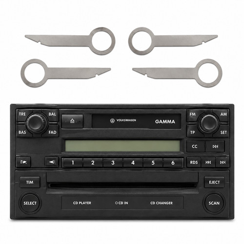 Chiavi estrazione autoradio - estrazione, vw