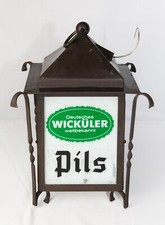 Lanterna Lampada Vintage pubblicitario Birra Wicküler