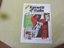 ALBO FUMETTI D'ITALIA - DIABOLIK - DYLAN DOG - COMPLETO DI POSTER MARTIN MYSTERE