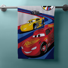Disney Cars Asciugamano Da Bagno 60 X 120 Cm