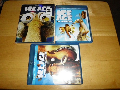 Ice age blu ray lot - 2, 3