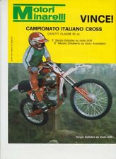 advertising Pubblicità MOTORI MINARELLI MOTO AIM 50 1978-MOTOITALIANE MOTOCROSS