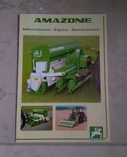 AMAZONE ERPICE SEMINATRICE FATTORIA FARM FORNITURE AGRICOLTURA Brochure 