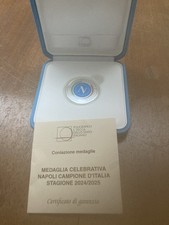 Medaglia celebrativa napoli - medaglia,
