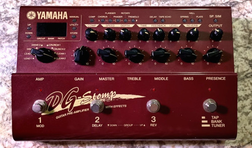 Yamaha stomp pedale - dg-stomp,