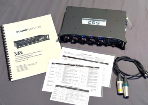 Sound devices 552 mixer - sound,