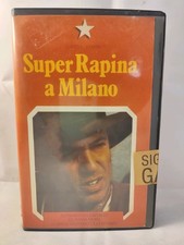 VHS IL GRANDE CINEMA DI CELENTANO SUPER RAPINA A MILANO CON CLAUDIA MORI