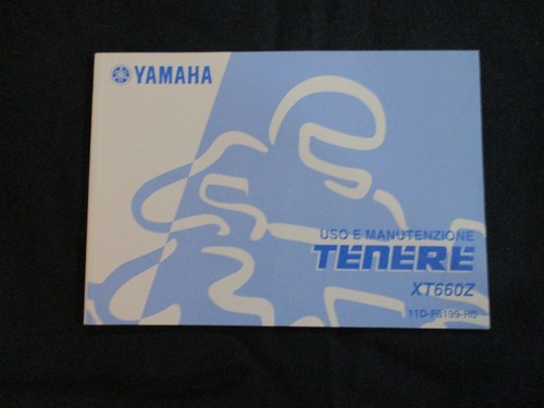 Uso manutenzione yamaha - uso,