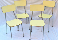 4 Sedie Vintage Formica Design