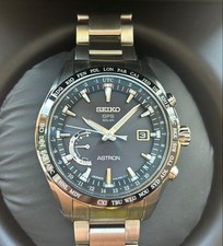 Seiko Astron GPS Solar SBXB085 World Time Titanio Nero 8X22 Solare GPS