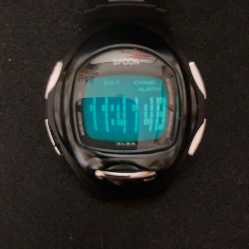 Orologio digitale nero seiko - orologio,