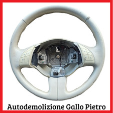 Volante sterzo con comandi beige avorio FIAT 500 2007 2008 2009 312 1.3 d 1.2