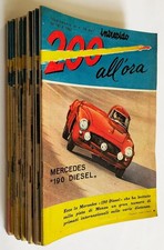 200 All'Ora Supplemento Intrepido Lotto 13 albi Auto Fumetti anni 1960/1961