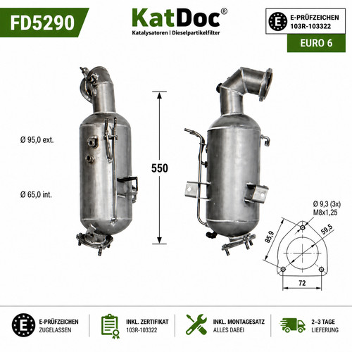 Filtro antiparticolato dpf - ✅,