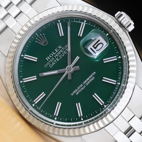 Rolex datejust 1601 18k - rolex,