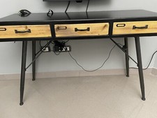 Scrivania Stile Industriale LF FREE-C731M01-NOIR