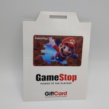 GameStop Mario Lenticolare Wii Nintendo Promo Gift Card (non sono rimasti soldi)