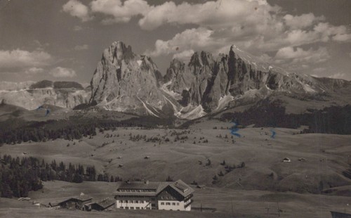 Cartolina alpe siusi - cartolina, di