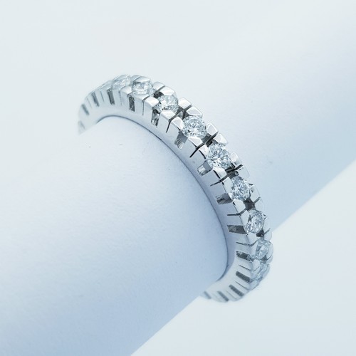 Anello veretta eternity con - veretta,