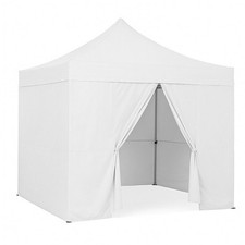 Gazebo 3x3 completo bianco con