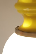 Lampadario Anni '60 In Vetro