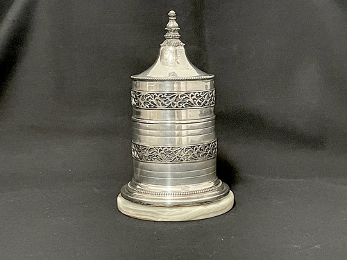 Scatola argento 800 - scatola, porta