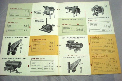 1958 depliant officine - 1958,