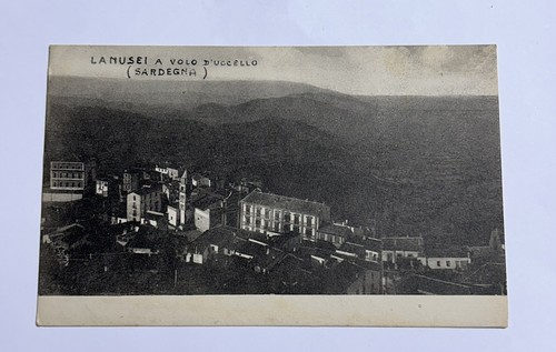 Cartolina lanusei volo - lanusei,