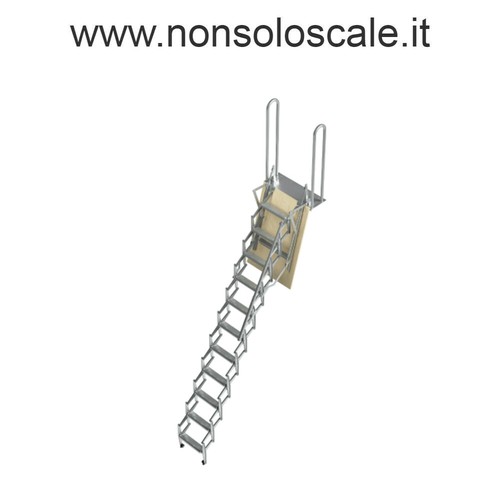 Scala retrattile richiudibile