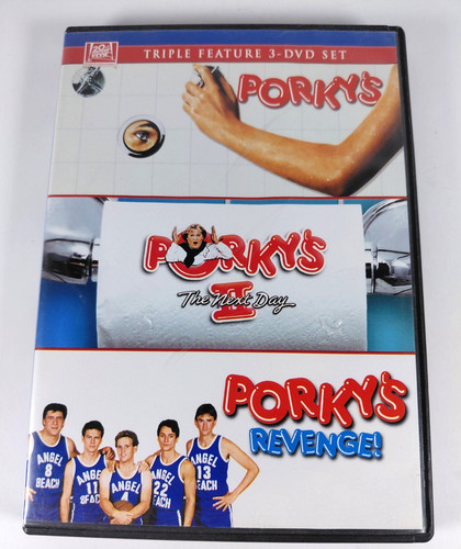 Porky triple feature dvd - porky's, set