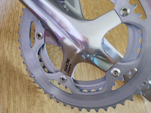 Guarnitura shimano 105 nuova - guarnitura,