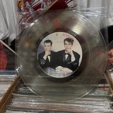 Pet Shop Boys Freddie Mercury It's A Sin 1987 EMI Promo Clear Vinyl 45 RPM