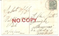 Como 12.12.1912 paesaggio