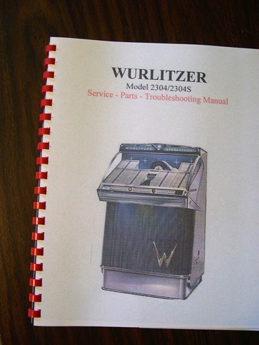 Manuale jukebox wurlitzer - manuale,