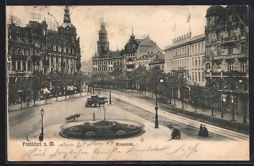 Cartolina francoforte sul - cartolina,